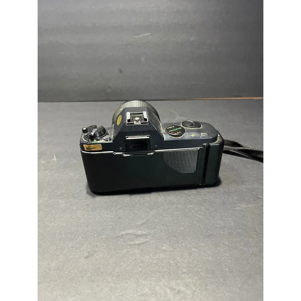Canon T50 35mm SLR Film Camera Vivitar 35-70mm 1:2.8-3.8 Macro Lens AS-IS Repair